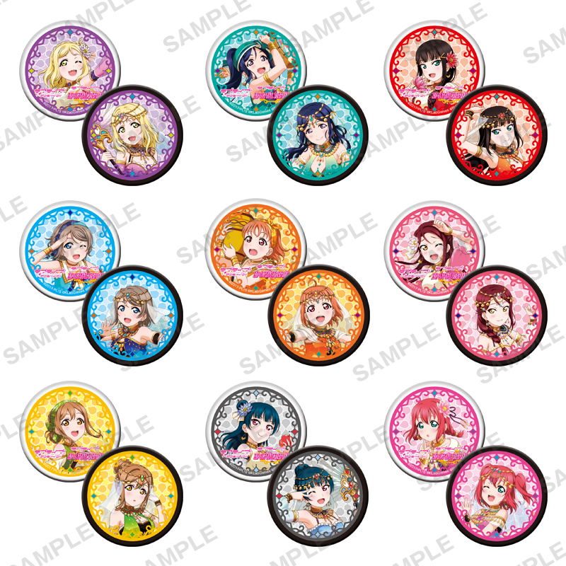 【2020年6月下旬発売】ラブライブ！サンシャイン!!　リバーシアクリルマグネット