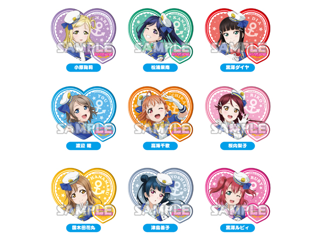 【2017年6月発売】ラブライブ！サンシャイン!!　トレーディングマグネット