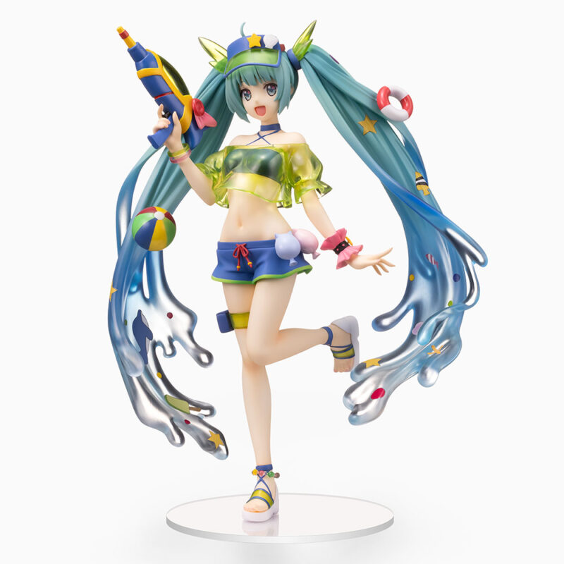 【2021年8月27日登場】初音ミクシリーズ　スーパープレミアムフィギュア初音ミク-スプラッシュパレード