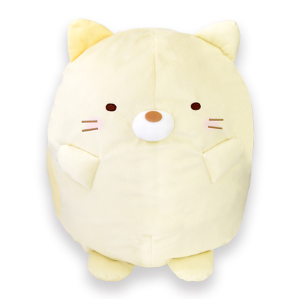 【2019年4月登場】すみっコぐらし ほんのりほっぺぬいぐるみXL プレミアム ねこ