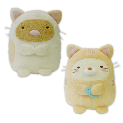 【2017年1月登場】すみっコぐらし ぽかぽかねこびより ぬいぐるみXL