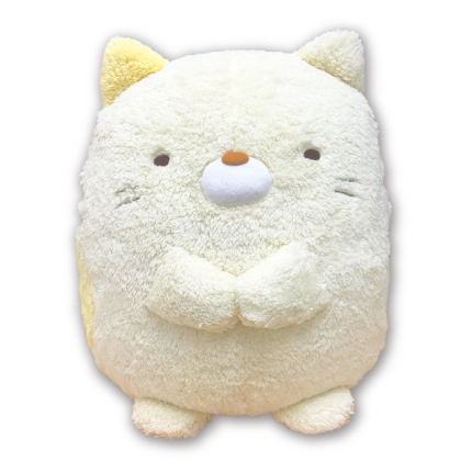 【2018年2月登場】すみっコぐらし ふわふわぬいぐるみXL プレミアム ねこ