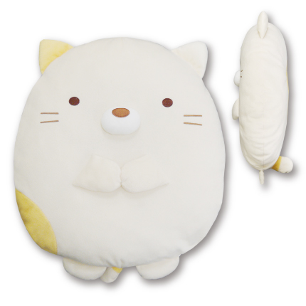 【2018年4月登場】すみっコぐらし プレミアムでかクッション ねこ