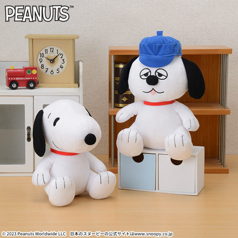 【2023年9月8日登場】SNOOPY™　Mぬいぐるみ“スヌーピー&オラフ