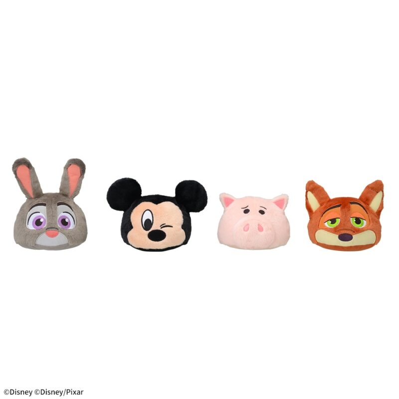 【2023年4月21日登場】ディズニー&ピクサーキャラクター　ミニドームクッション