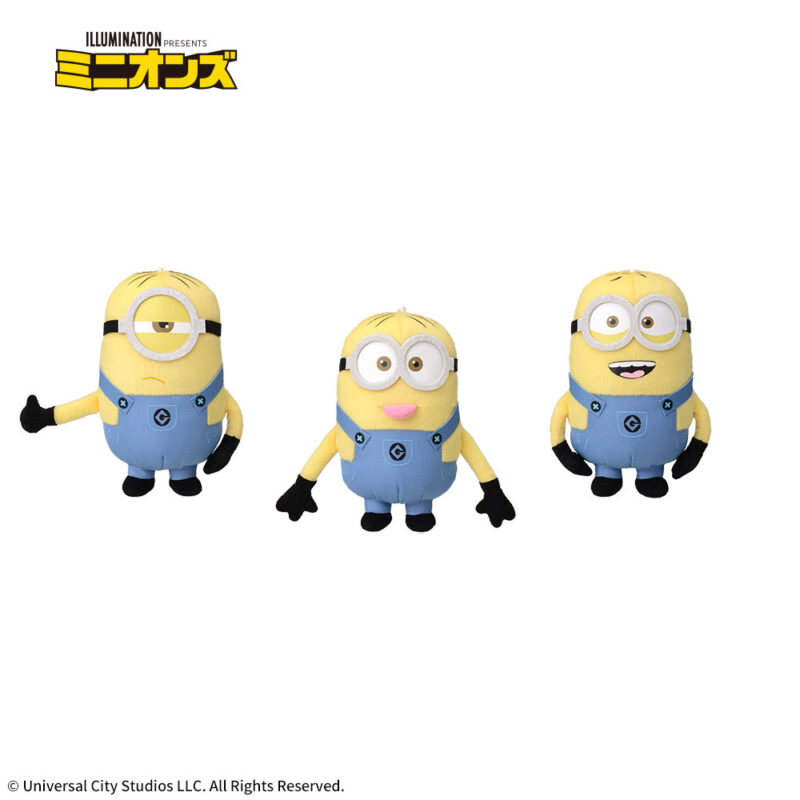 【2023年4月21日登場】ミニオン　ぬいぐるみ～MINION STYLE～