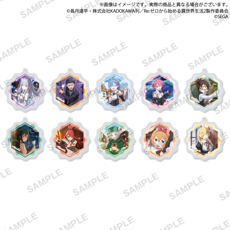 【2022年5月発売予定発売】Re:ゼロから始める異世界生活　Lost in Memories　カプセルアクリルストラップ