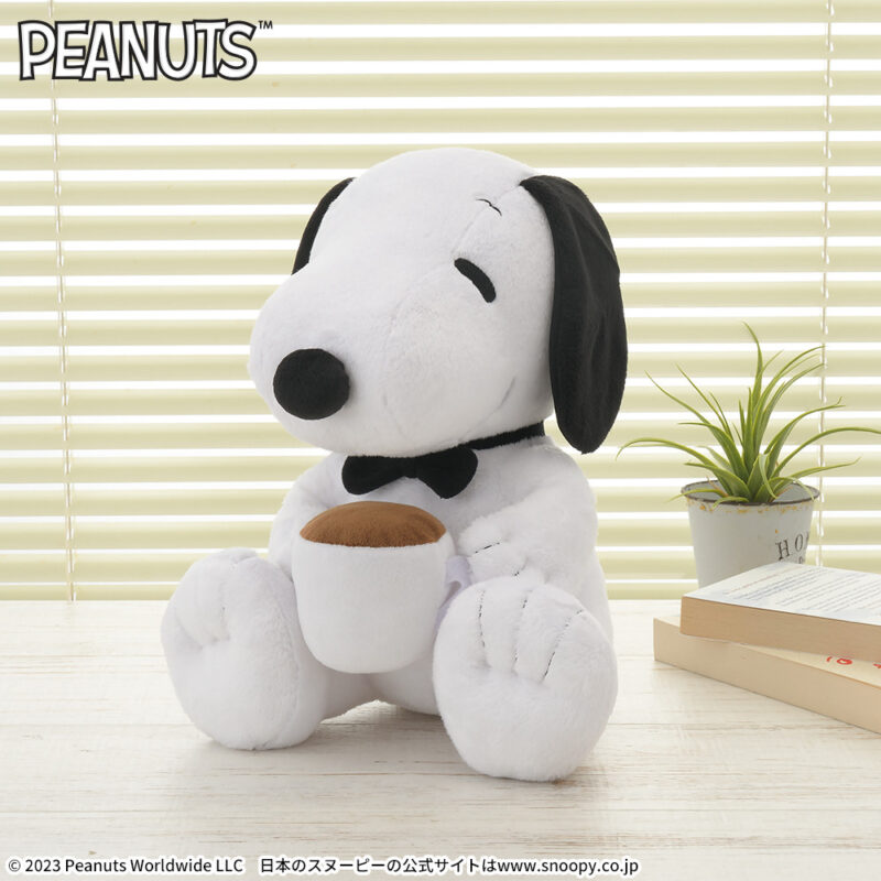 【2024年1月19日登場】SNOOPY™　Lぬいぐるみ　Coffee Time