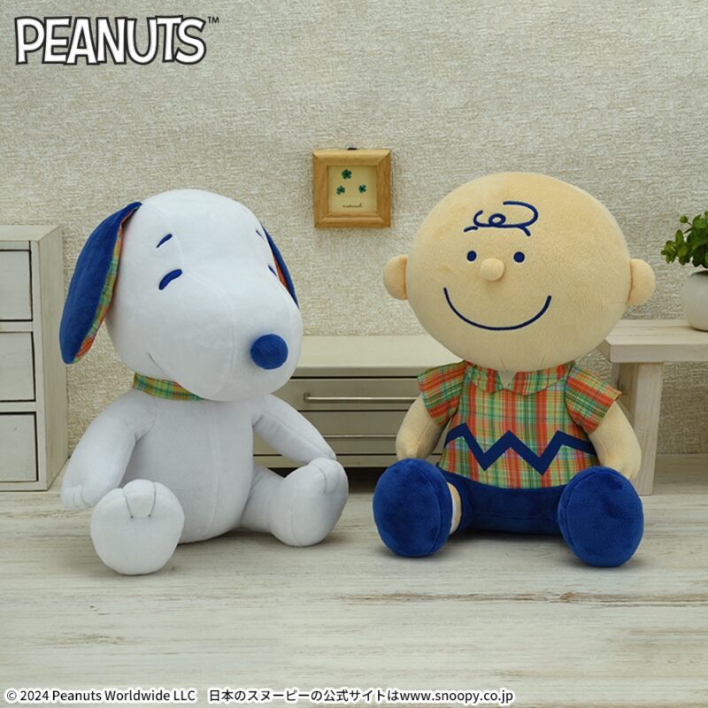 【2024年7月26日登場】SNOOPY™　Lぬいぐるみ　サマーチェック