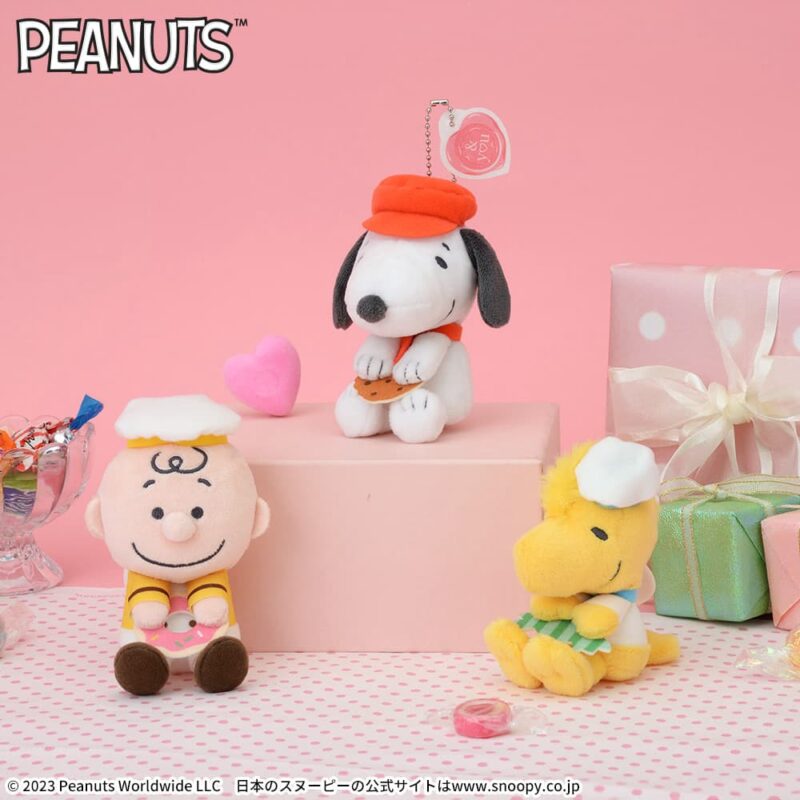 【2024年1月12日登場】SNOOPY™　＆ you　スイーツキーチェーンマスコット