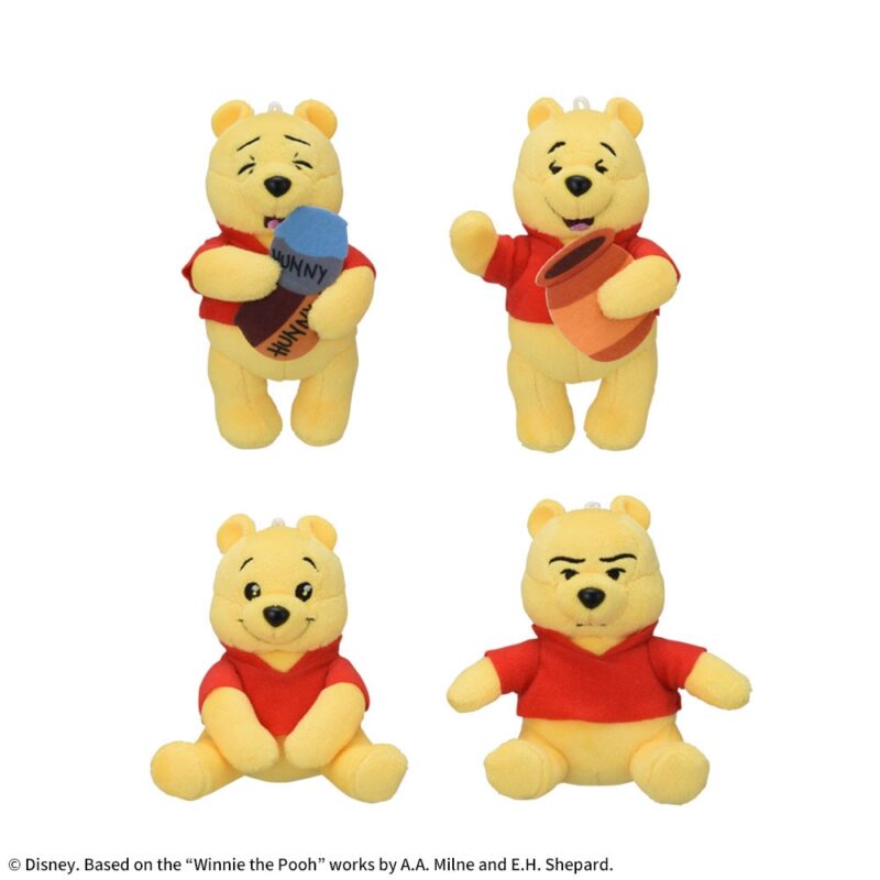 【2024年8月3日登場】くまのプーさん　いろいろ表情マスコット FUNNY STYLE POOH