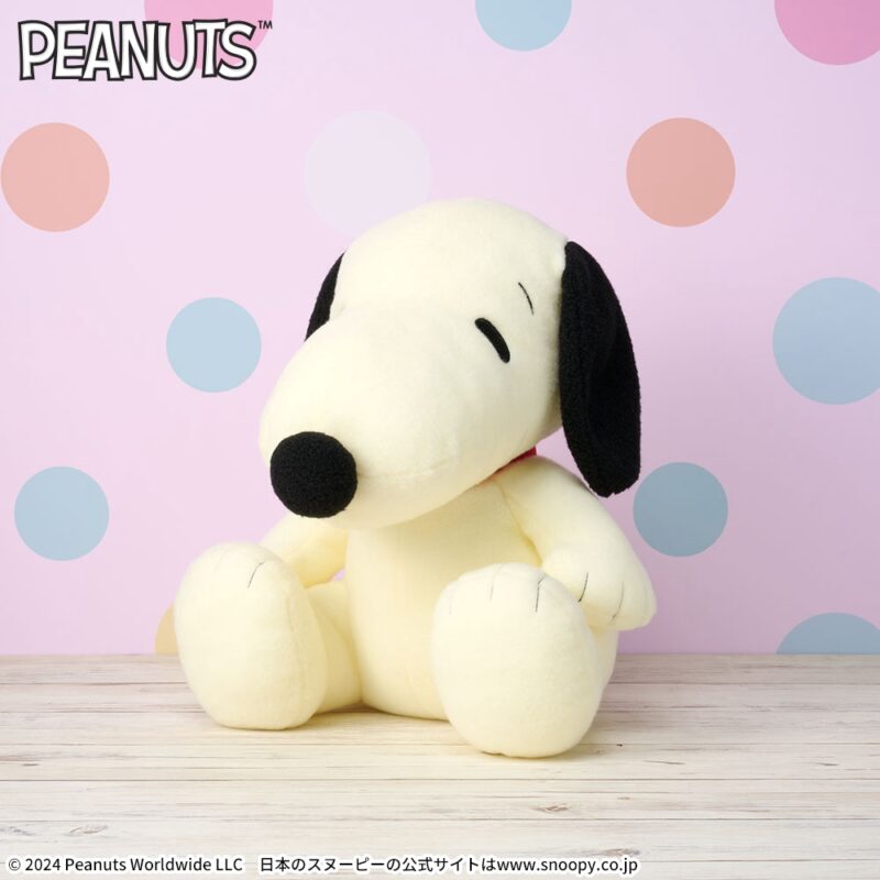 【2024年9月20日登場】SNOOPY™　スーパーラージぬいぐるみ　もこふわ