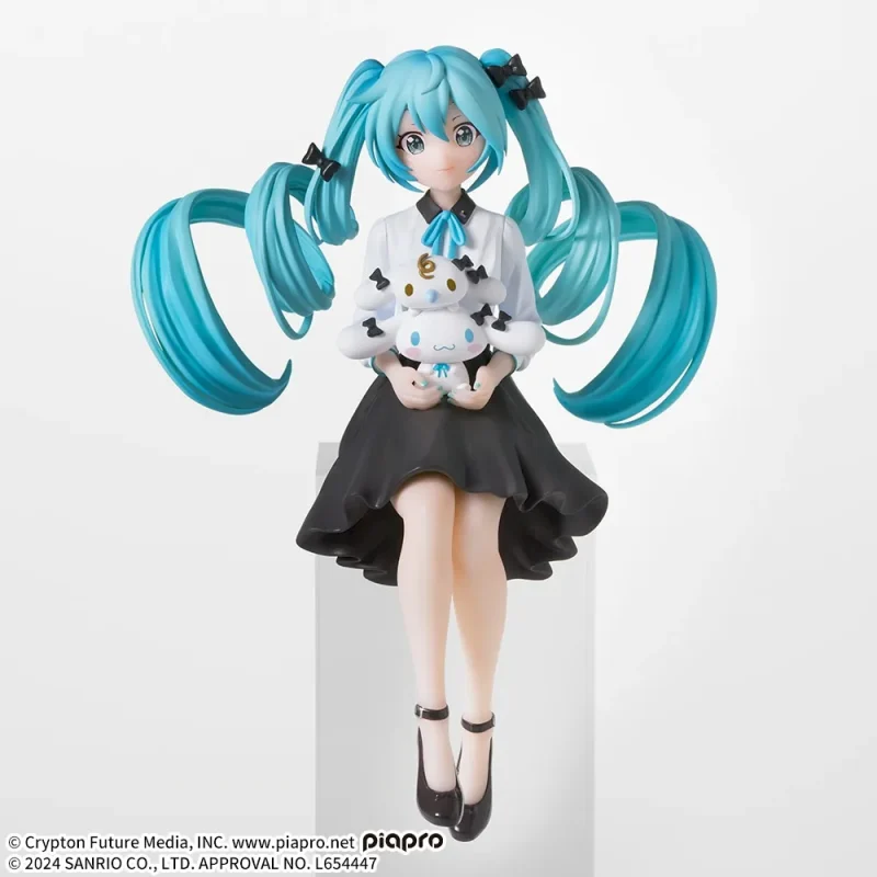 【2024年11月29日登場】初音ミクシリーズ　ちょこのせ　プレミアムフィギュア初音ミク×シナモロールおすましVer.