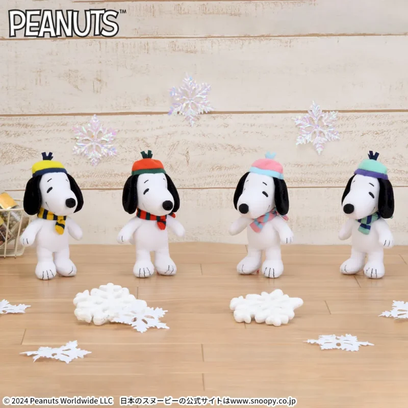 【2024年12月20日登場】SNOOPY™　マスコット　カラフルウィンター