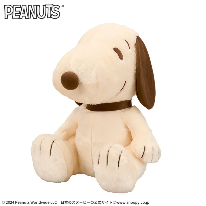 【2024年12月26日登場】SNOOPY™　グランデぬいぐるみ　ブラウンおすわりVer.