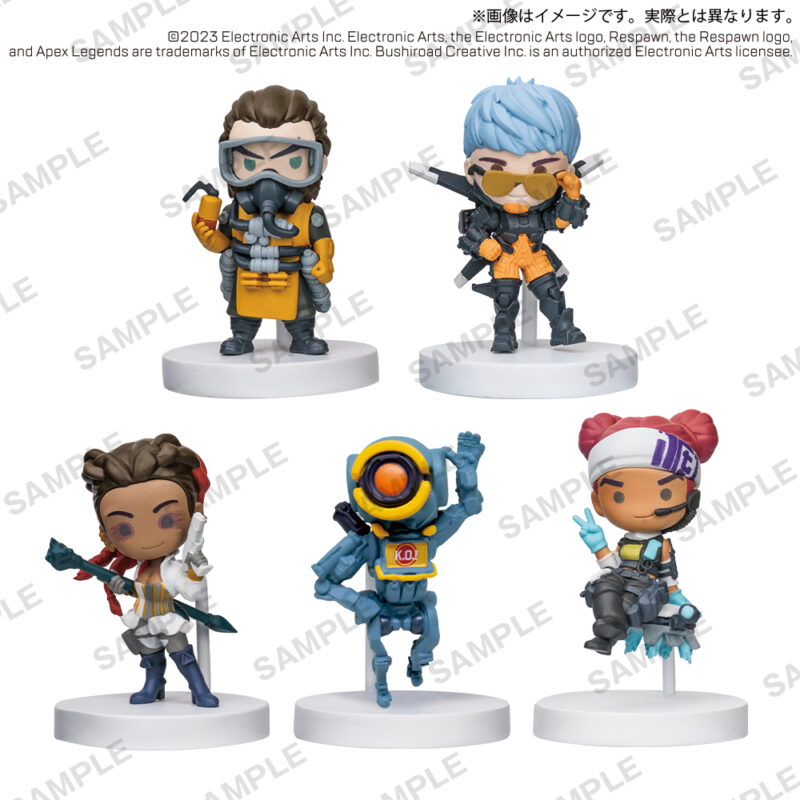 【2023年11月発売予定発売】APEX LEGENDS デフォルメフィギュアvol.2