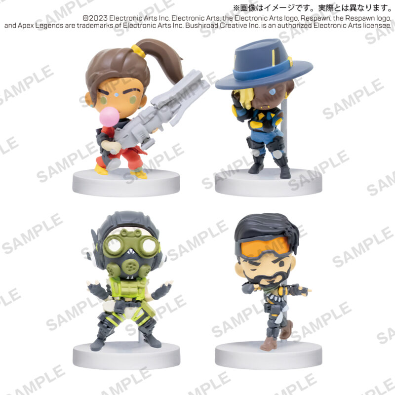 【2023年12月発売予定発売】APEX LEGENDS デフォルメフィギュアvol.4