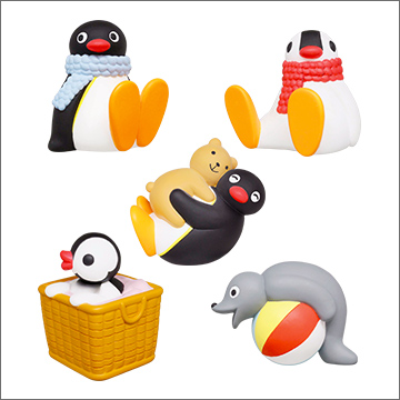 【2019年9月発売】ピングーとピンガ　ころんとソフビマスコット