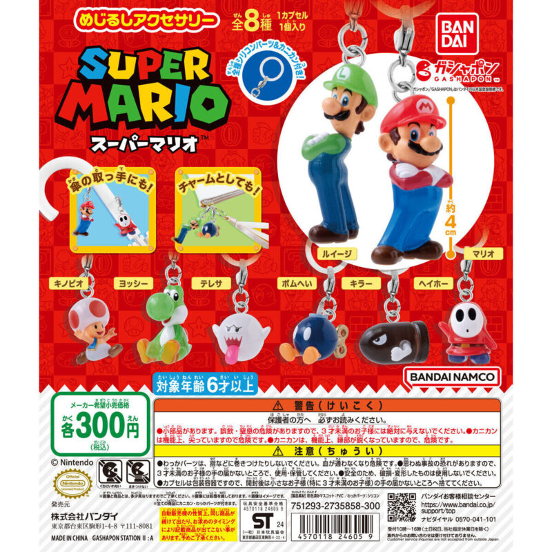 スーパーマリオ めじるしアクセサリー