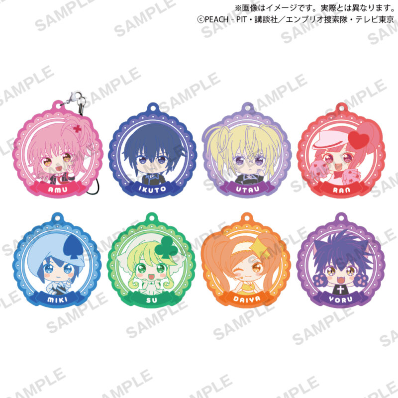 しゅごキャラ! カプセルラバーストラップArt