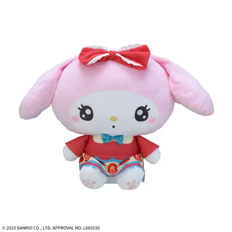 ゆるかわサンリオキャラクターズLぬいぐるみマイメロディANNIVERSARYPARTY
