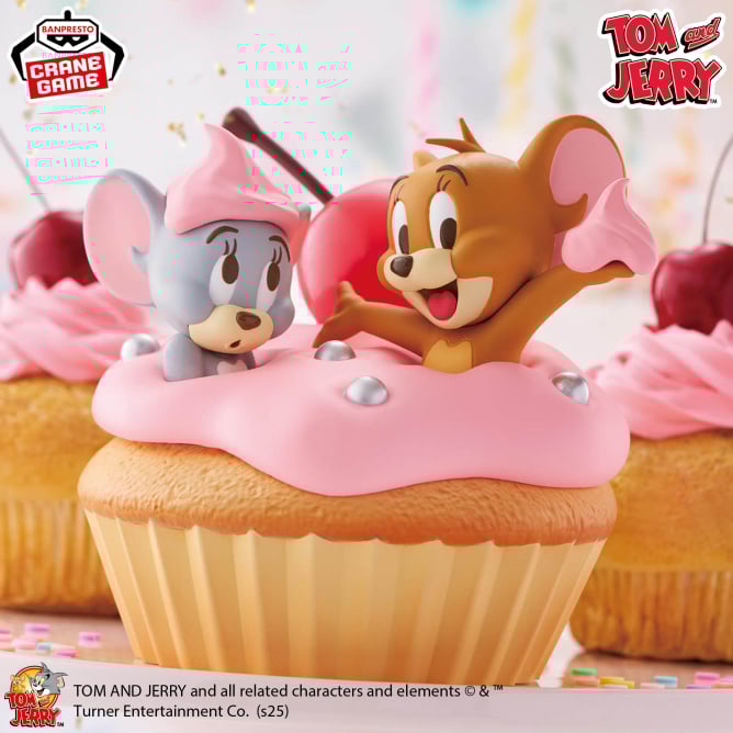トムとジェリー ビッグソフビフィギュア-Sweet Cupcake-