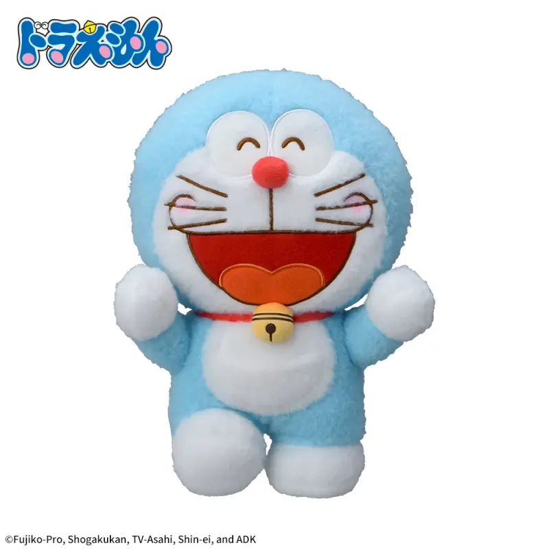 ドラえもん赤いほっぺLぬいぐるみ~バンザイポーズ~