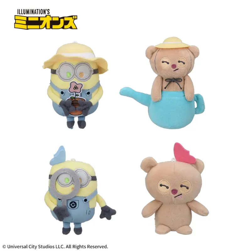 ミニオンマスコット~おはな&ちょうちょ~
