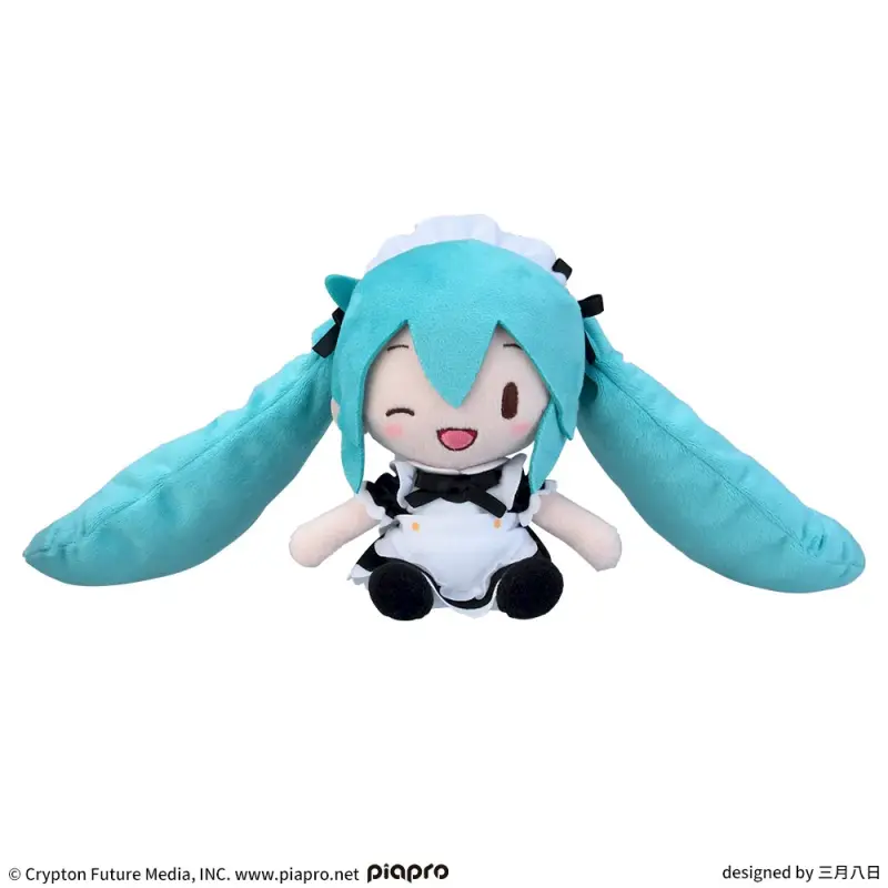初音ミクシリーズふわぷちミニぬいぐるみ初音ミクメイドVer.