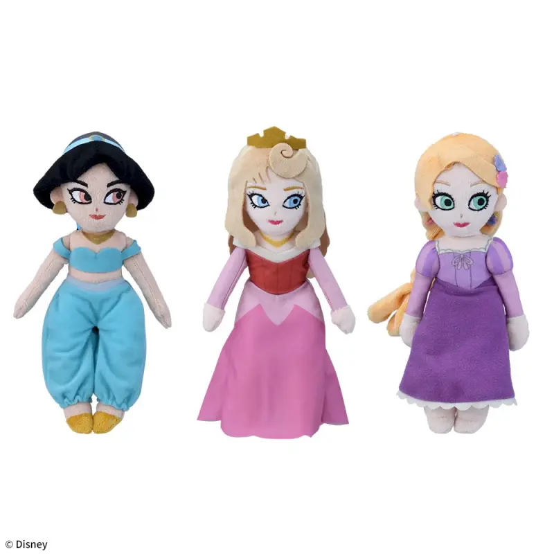 ディズニープリンセスDollyClasicaぬいぐるみVol.1