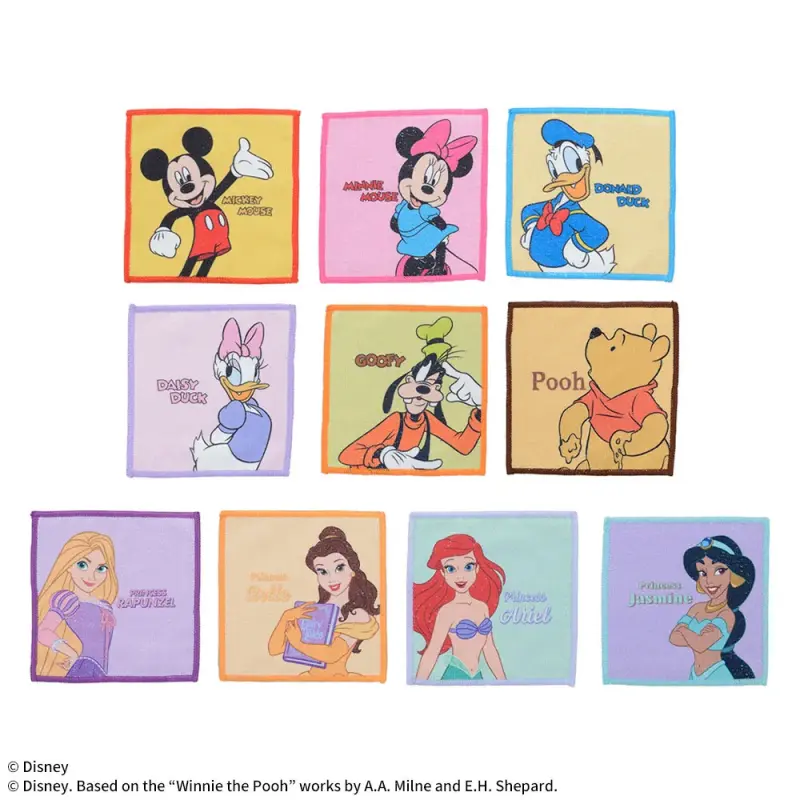 ディズニーキャラクターマジックタオル