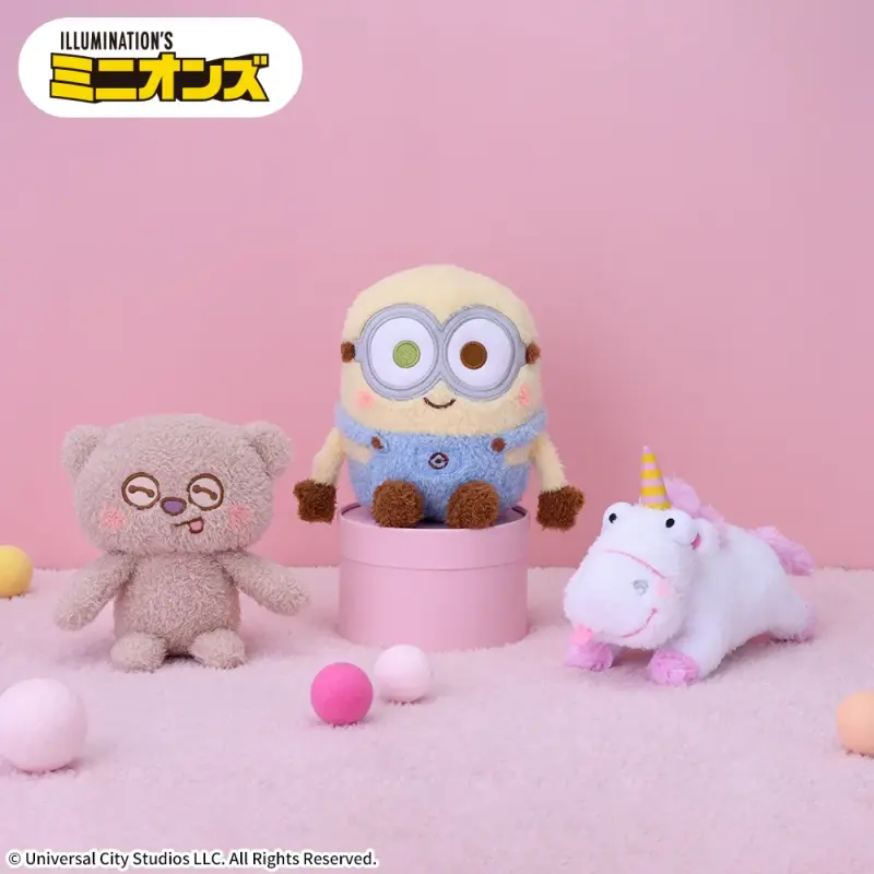 ミニオン赤いほっぺぬいぐるみ
