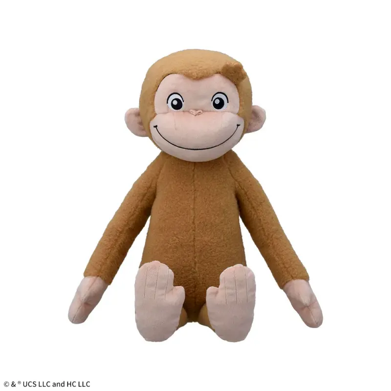 おさるのジョージスーパーラージぬいぐるみふわもこ