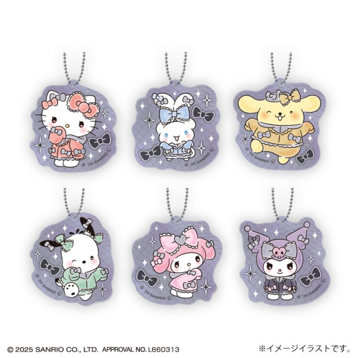 サンリオキャラクターズ スウィート♡カラフルジャージミニアクリルキーホルダー
