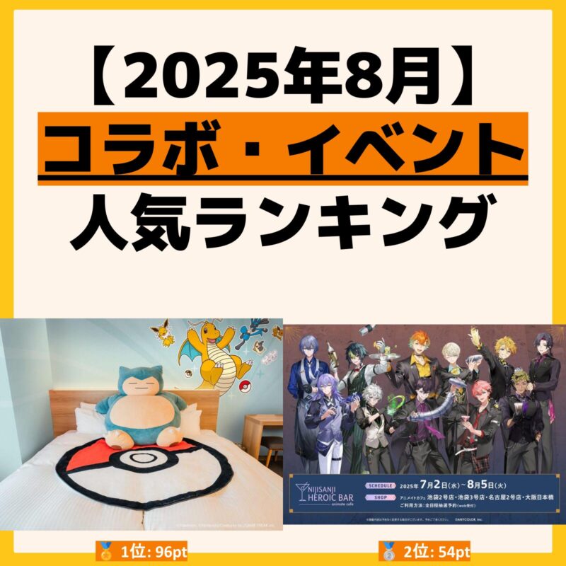 人気ランキング コラボ