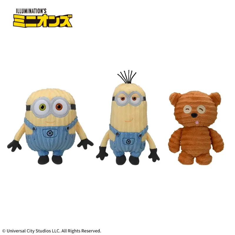 ミニオンぬいぐるみコーデュロイ