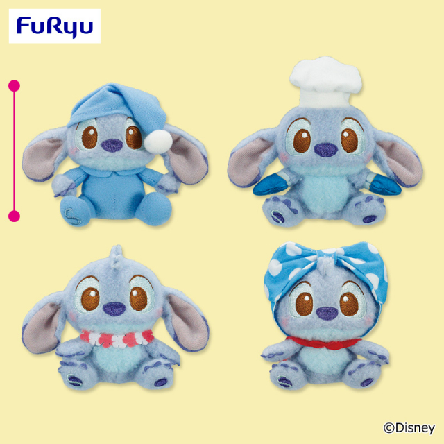 ディズニー スティッチ ミルキーボア いろんなコスチュームマスコット