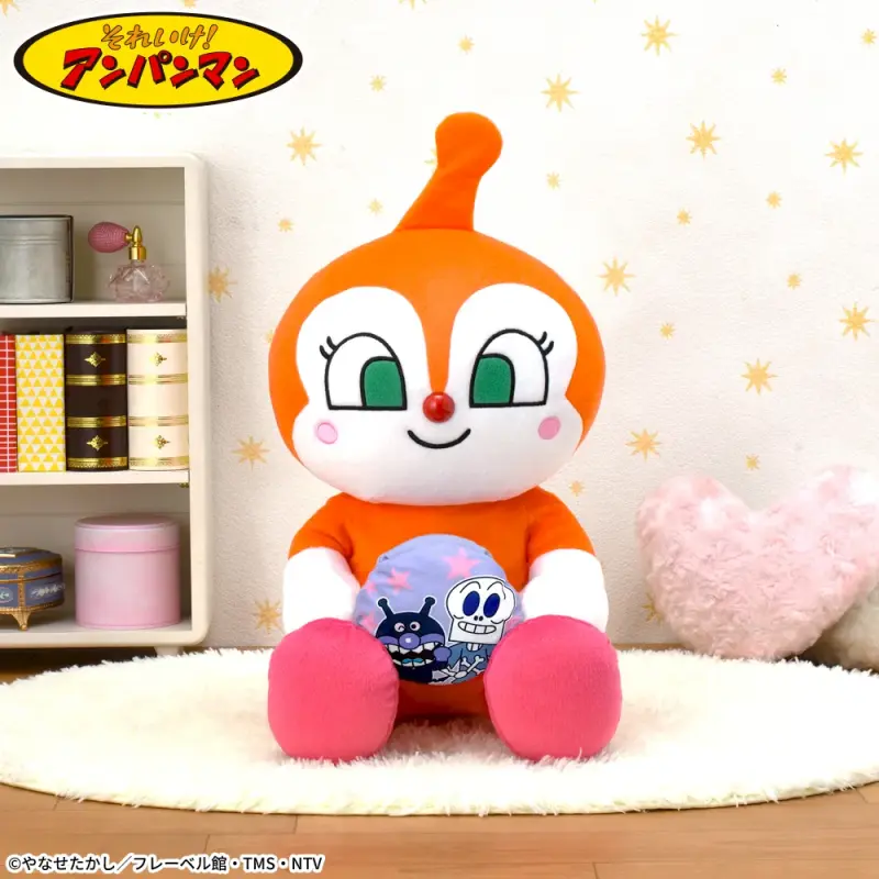 それいけ！アンパンマンなかよし小物入れぬいぐるみLLドキンちゃん